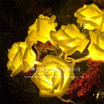 New proposal led trunk surprise decoration room decoration rose light string decorative lamp
