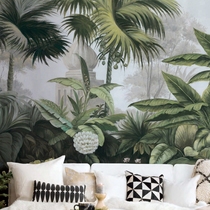 Western painting Andaman island glimpse pastoral background wall Bedroom living room large custom wallpaper mural wall painting