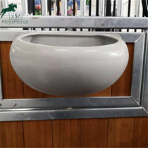 Horse trough Horse sink Cast aluminum rotating trough