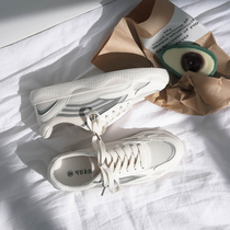 Summer old daddy shoes women 2021 new web shoes ins breathable mesh surface Sport 100 hitch small whiteboard shoes Summer Tide Shoes