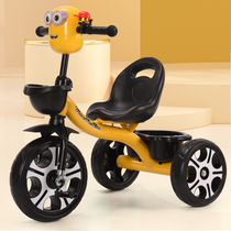 Childrens three-wheeler 1-3-2-6-year-old baby baby push-to-pedal bike kindergarten baby carrier music