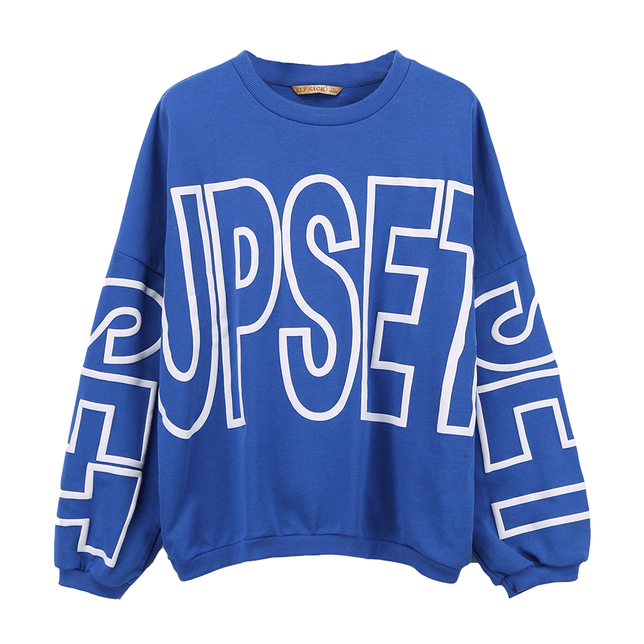 时尚字母印花,提升卫衣的吸睛指数