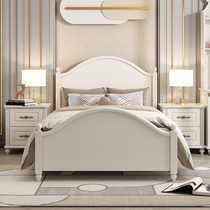 American Childrens Bed Girl Princess Bed 1 5 m Prince Teen Bed Boy Modern Minima White Solid Wood Bed