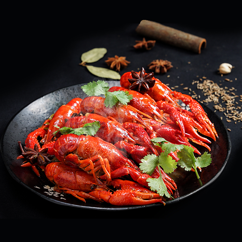 9】福小肴麻辣小龙虾熟食即食十三香盒装蒜香味中号4-6钱