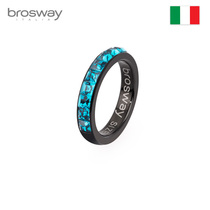 Brosway Europe and the United States fashion TRING Tring series fashion stacked ring ring female couple ring ins tide