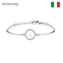 brosway Europe and the United States fashion light luxury fashion personality temperament DIY womens letter bracelet to send a gift to his girlfriend