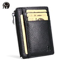 Small round elephant ladies short Han version Tide Little Fresh Lady Cute Little Wallet Hands with bag Zero wallet Driving documents bag