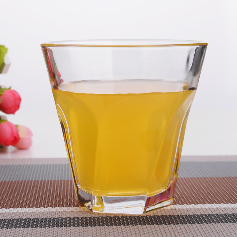 青苹果无铅玻璃杯红酒白酒杯牛奶杯水果汁杯六只装家用饮料杯正品_7折