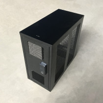Computer host anti-theft confidential chassis desktop chassis with fingerprint lock security chassis disabled USB confidential chassis