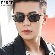 2022 New Polarized Sunglasses Mens Sunglasses Drive Dedicated Drivers Day And Night Dual-use Glasses Anti-UV Tide