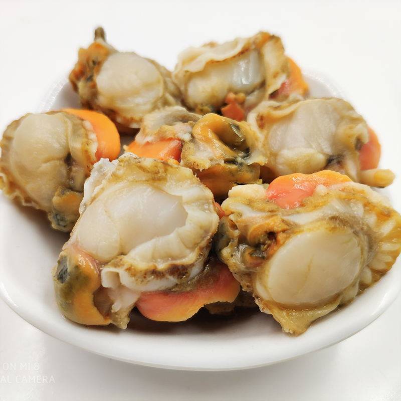 发顺丰四斤鲜活大扇贝肉冷大贝肉