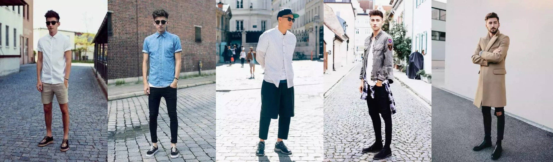 太瘦撑不起衣服,竹竿男就要这么穿