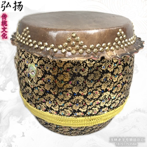 Foshan Lion Drum 18-inch Triangle Nail Cowhide Inspiring Lion Wake Lion Drum Adult Performance Gong Drum Dragon Boat Drum 16