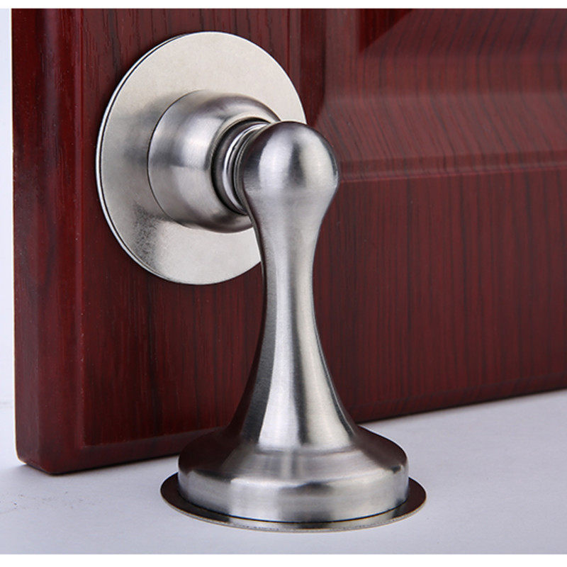 天猫【德莱门吸】304不锈钢免打孔强磁吸门器