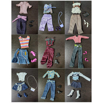 6 ນາທີ 30 cm dress-up doll toy clothes casual clothes suit jacket multi-piece suit little girl gift N