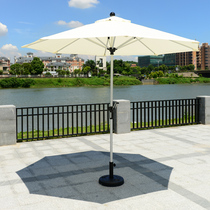 Outdoor umbrella umbrellas zhong zhu san European large open-air outdoor stall leisure umbrella patio umbrella umbrella