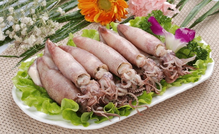 1kg 30只 冷冻全籽籽乌海鲜野生满籽笔管鱼新鲜海兔子 墨鱼 鱿鱼