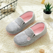Moon Shoes Woman Autumn Winter Warm Bag Heel Non-slip Pregnant Women Shoes Soft Bottom Indoor Cotton Shoes Winter Thick Bottom Postpartum Slippers
