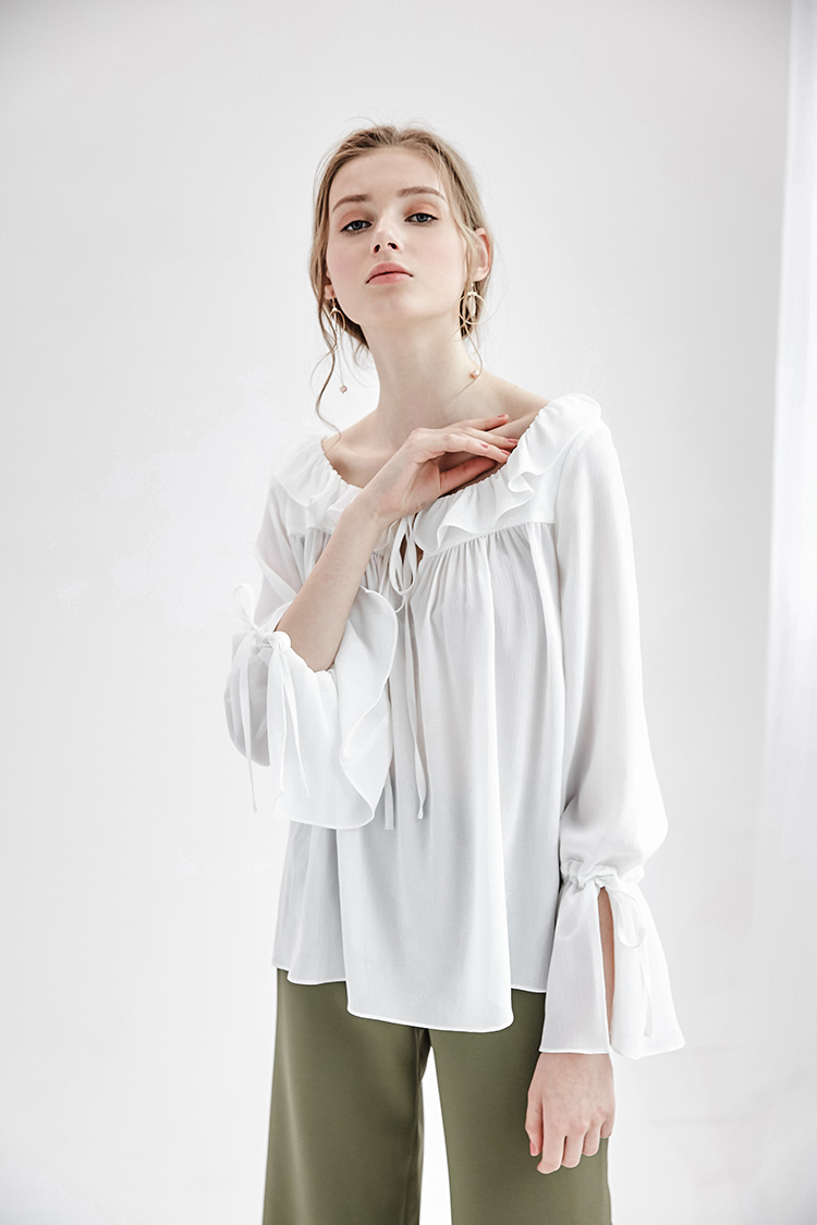 Блузка Popchrio ct00161w Блузка Popchrio ct00161w