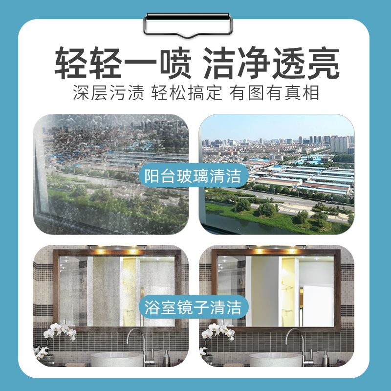 water glass cleaner household window cleaning liquid strong decontaminationroom scale cleaning window mirror scale remover