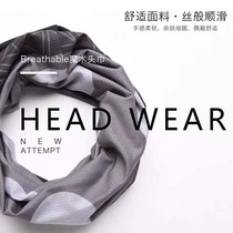 Bicycle magic headscarf Fishing Outdoor riding equipment Sunscreen collar Summer ice silk UV mask towel