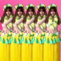 Hula skirt Seagrass dance clothes for adults Hawaiian hula costume Adult suit Female hula dress