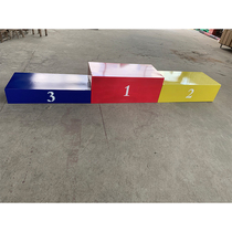 Competition podium podium podium steel wooden competition track and field equipment color size can be determined