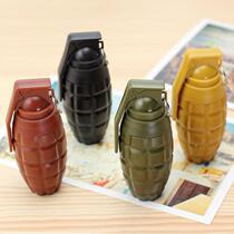 Korean creative stationery Grenade shape ballpoint pen Grenade telescopic ballpoint pen personality pen