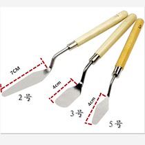 Oil painting knife acrylic oil painting scraper shovel paint watercolor gouache palette knife a set of 3 special art