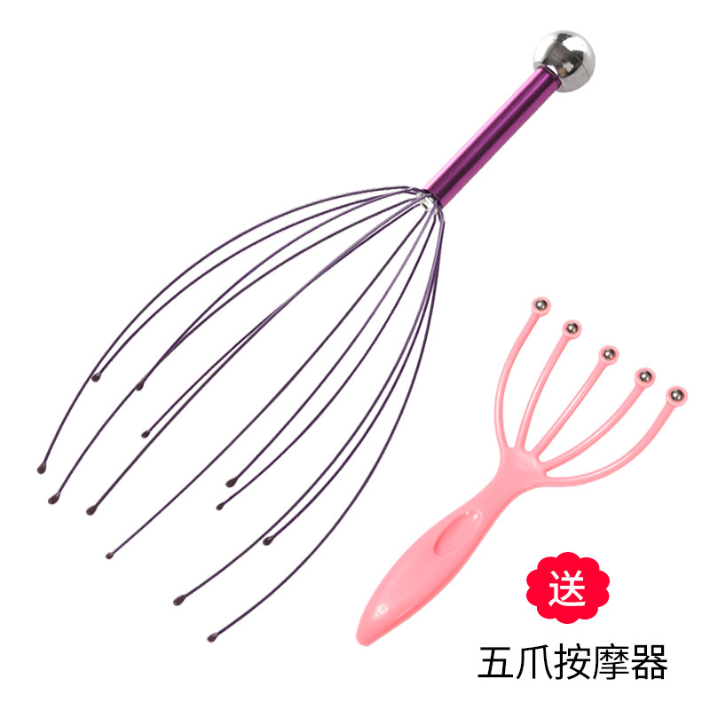 head massager scratching head octopus head massager scratching scalp claw non-soul extraction extractor artifact
