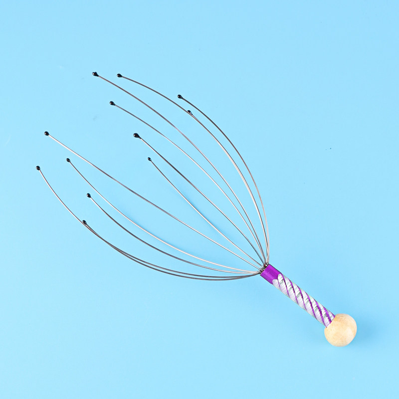 head massager scratching head octopus head massager scratching scalp claw non-soul extraction extractor artifact