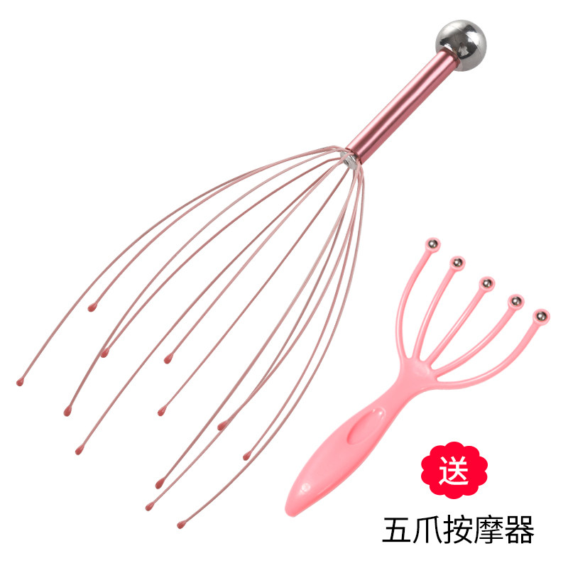 head massager scratching head octopus head massager scratching scalp claw non-soul extraction extractor artifact