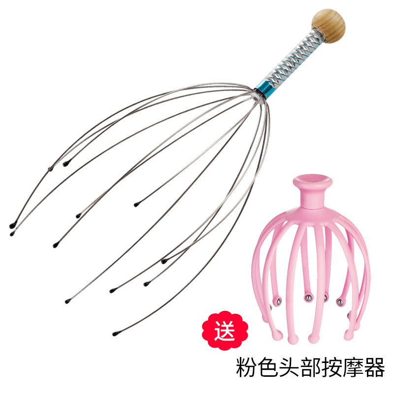 head massager scratching head octopus head massager scratching scalp claw non-soul extraction extractor artifact