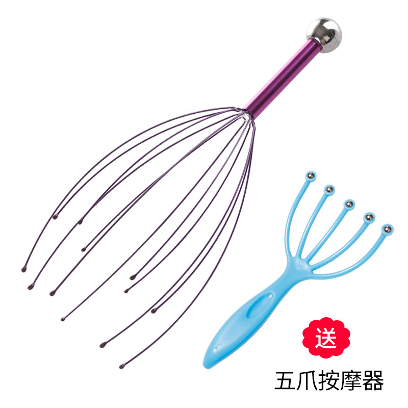head massager scratching head octopus head massager scratching scalp claw non-soul extraction extractor artifact