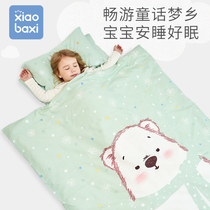 Kindergarten childrens quilt Autumn and winter baby cotton quilt baby cover quilt winter thickened quilt four seasons universal