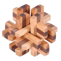 Bicolor twelve lock hexagonal twelve Sisters Ruban keyhole Ming lock burning brain puzzle Rouban Cube Box