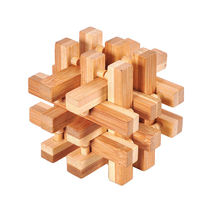 Bamboo  Rohan Rubanlock Puzzle Parenting Interactive Toy Unlock Solution Ring Unbuttoned Burn Brain Puzzle Fetch