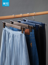 Trousers rack Home Containing Wardrobe Non-slip Pants Clip Multifunction Plastic Without Mark Pants Hanging Pants