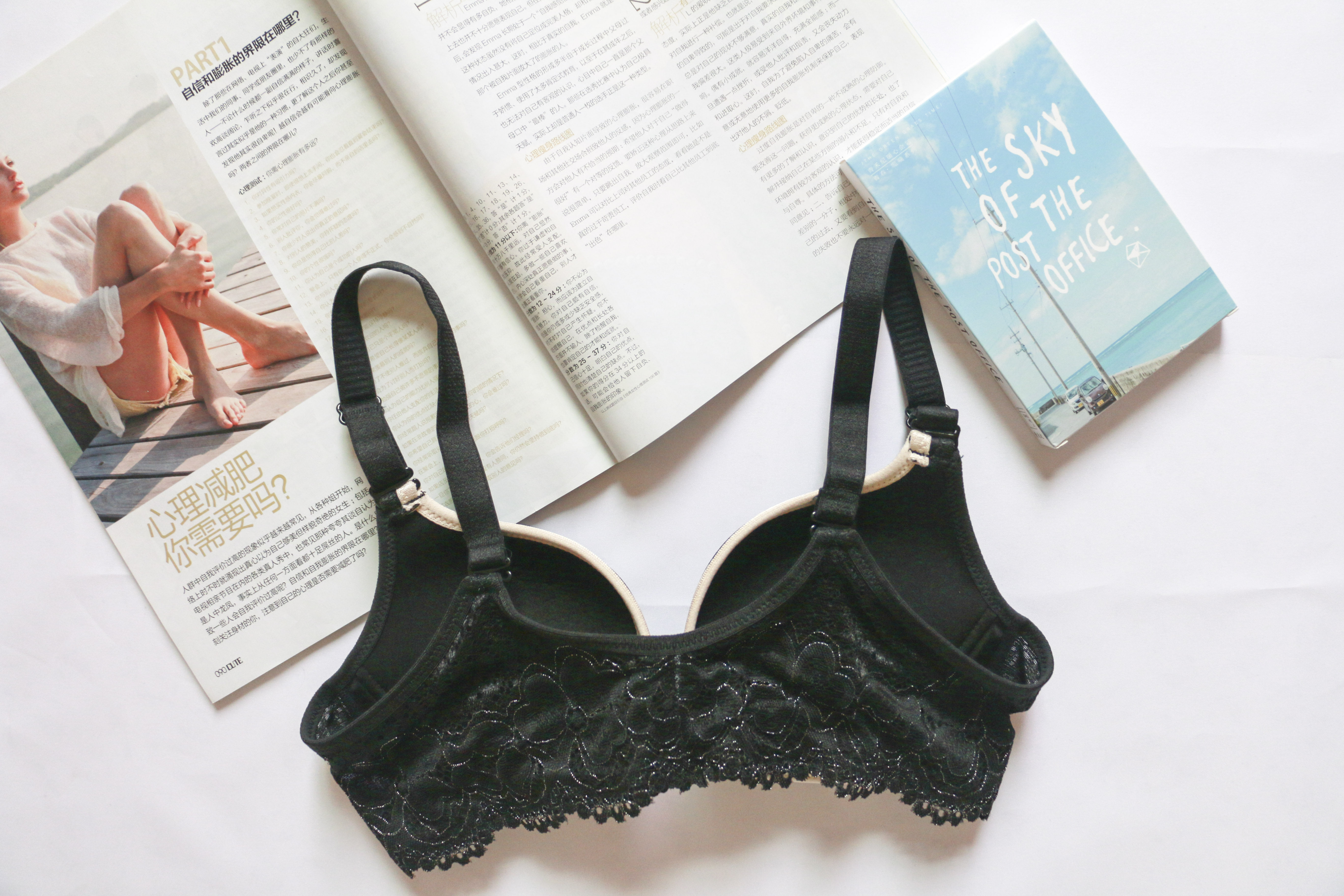 夏季少女前扣蕾丝美背文胸内衣聚拢性感无痕软钢圈胸罩厚薄款