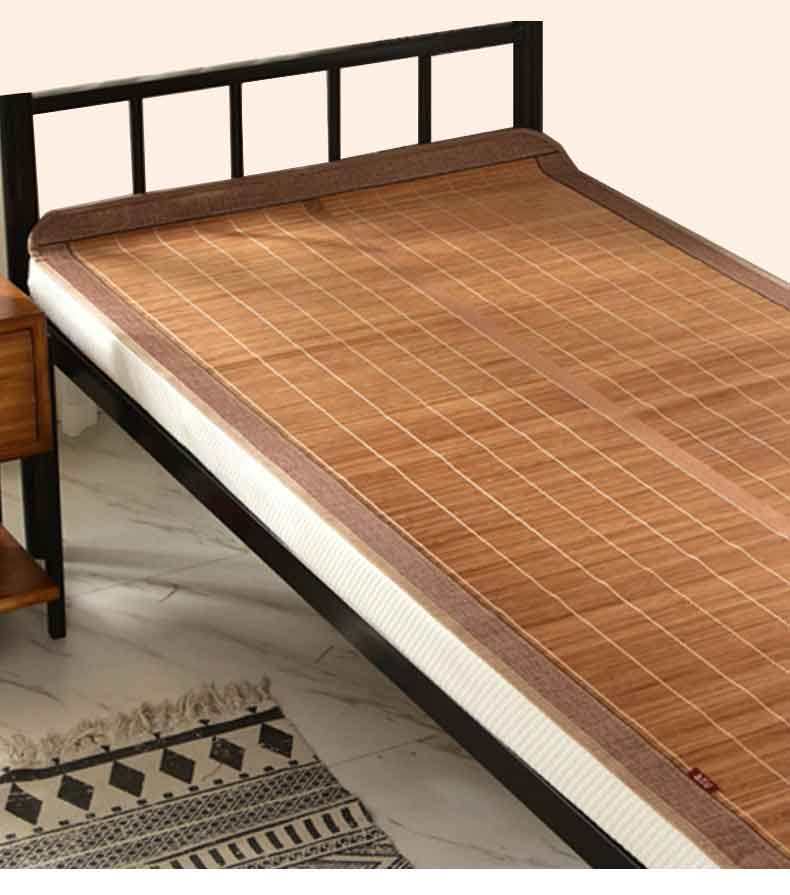 凉席单人学生宿舍90公分85厘米0.7米草席1.8m床折叠上下铺竹席子