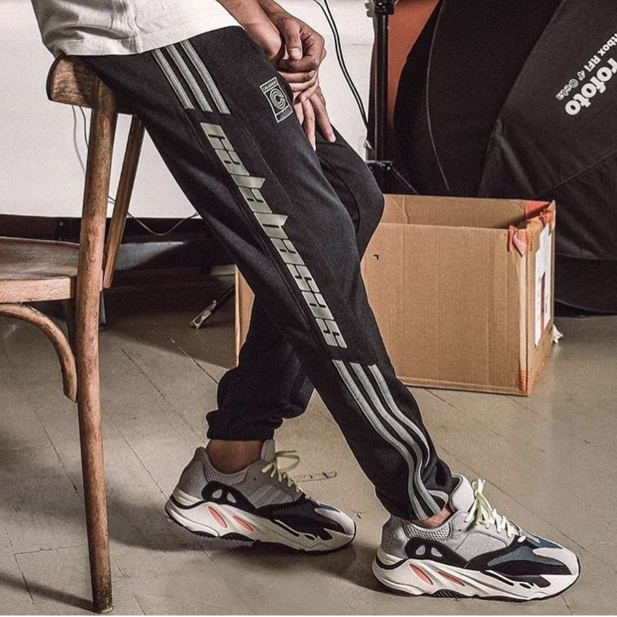 正确版本 yeezy season6 calabasas trackpants 春夏神裤侃爷卫裤