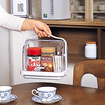 Japanese imported bread box snacks storage box seasoning bottle storage box baby bottle box dust box