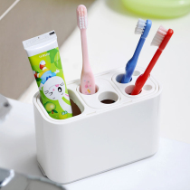 Japan imported washing and finishing rack Toothbrush toothpaste storage rack Tooth rack Bathroom shelf