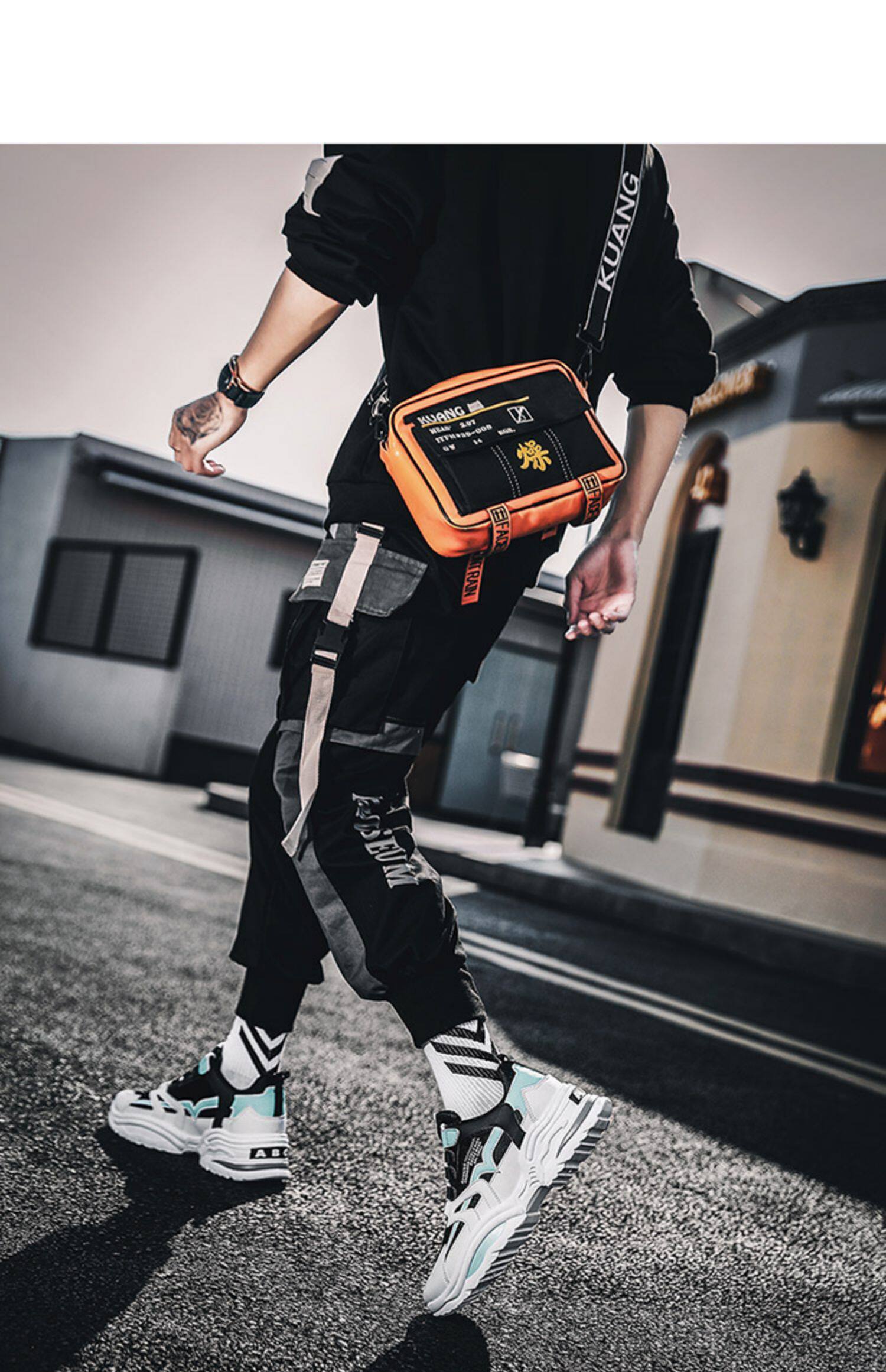 四季运动潮鞋老爹鞋男鞋ins走秀款