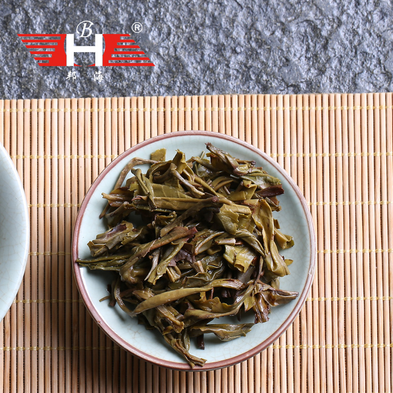 邦海 云南普洱海峰系列普洱茶生茶茶饼散茶 357g七子饼特级普洱茶产品展示图4