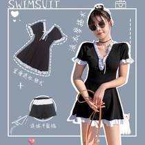 Swimsuit womens summer sweet 2020 new explosive belly cover Japanese dress sub-style 2021 seaside thin