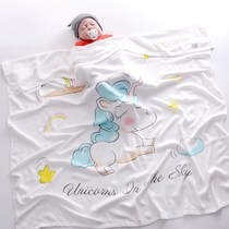 Childrens summer cool quilt summer ice silk cartoon quilt lunch break kindergarten small size summer child cover thin single