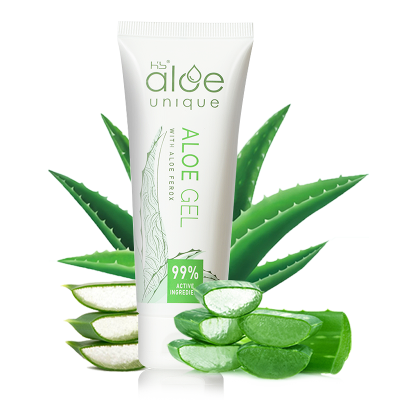 南非惟荟芦荟胶75ml祛痘印凝胶护肤晒后修复补水保湿面霜正品