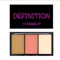 Silly Pussy UK Buy Make-up Revolution Fix Blush High Light Integrated Disc Tricolour Color Makeup Tray