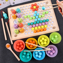 Childrens puzzle Early education 2-3 years old Parent-child interaction Baby Logical thinking enlightenment training Concentration game toy